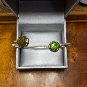 Ammolite Fossil Bracelet